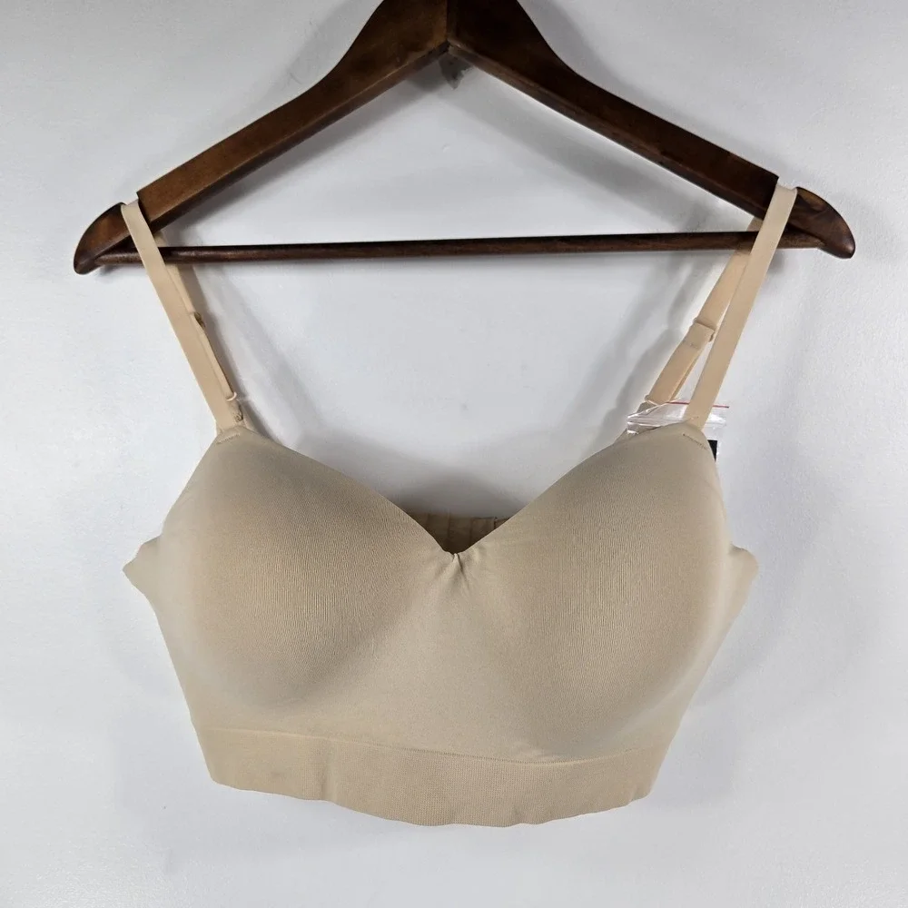 Truekind‎ Supportive Comfort Wireless Shaping Bra Women's Size Large NWT